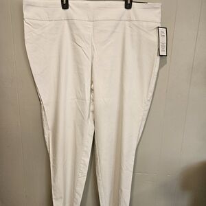 Charter Club White Ankle Pants Womens 24W